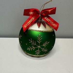 Waterford Holiday Heirloom Four Seasons Winterball New OS Without tags